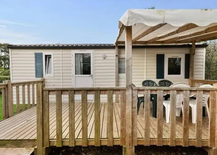 キャンプ場 Eurocamp Mobile Homes Terme Catez *